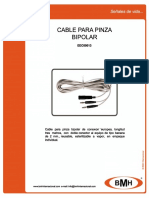 Cable para Pinza Bipolar Eec00013