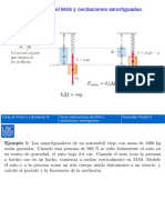 Clase - 3 - Aplicaciones Del MAS y Oscilaciones Amortiguadas