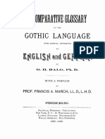 A Comparative Glossary of The Gothic Language - G.H Balg