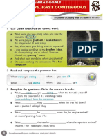 P5 - Past Simple VS Past Continuous - Part 3