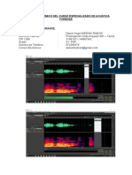 Trabajo Academico Del Curso Especializado de Acustica Forense Medina