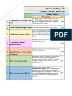 Matriz de Paises