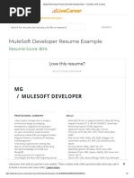 Mulesoft Developer Resume Example Republic Bank - Charlotte, North Carolina PDF