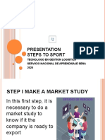 Presentacion Steps To Export