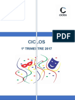 Atualização - Ciclos - 1º Trimestre 2017