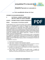 Inf. #020-2016-Informe Tecnico de Pariamarca Alto