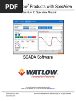 Using Watlow Products With Specview: Addendum To Specview Manual