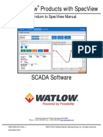 Using Watlow Products With Specview: Addendum To Specview Manual
