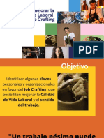 Conferencia Job Crafting. Maribel Peña Ochoa PDF