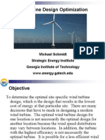 Wind Turbine Design Optimization