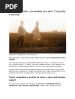 Como conquistar uma mulher de Leão