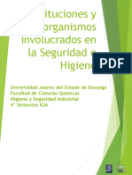 1 - 3 - Instituciones y Organismos Involucrados en Seg e Hig
