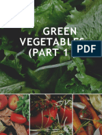 Green Vegetables (Part 1)