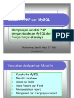 T Modul 7 (PHP MySQL)