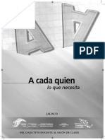 A Cada Quien Lo Que Necesita PDF