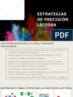 Estrategias de Precisión Lectora