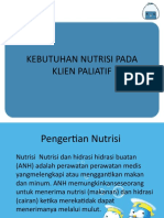 KEL 6. KEBUTUHAN NUTRISI