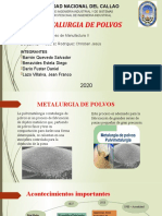 Metalurgia en Polvos