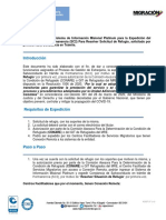 Paso A Paso SC2 Refugio y Constancia en Trámite PDF