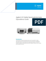 Agilent UV-Visible Spectrophotometer Equivalence Guide