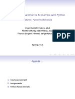 ECON 370 Quantitative Economics With Python