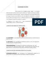 Tecnica Quirurgica de Aneurisma de Aorta Abdominal