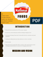 National Foods' Export Opportunity in France