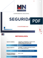 Encuesta Mensual Mega Noticias Componente Seguridad