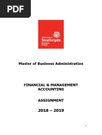 FMA - Assignment - 2018-2019 PDF