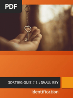 The Small Key