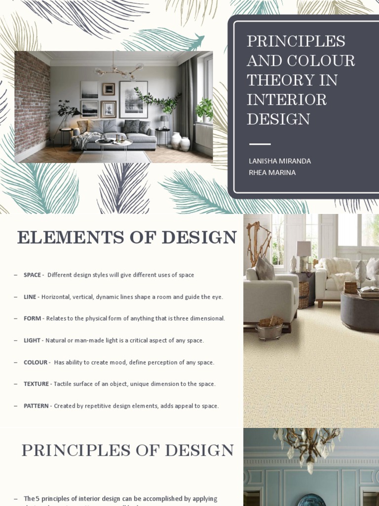 Principles And Colour Theory In Interior Design Pdf Color Vision