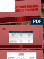 BMI and Metabolic Syndrome