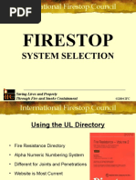UL Firestop Penetration Numbering Guide | PDF