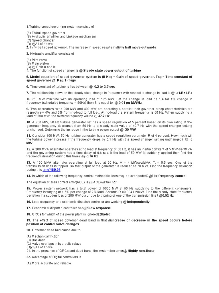 Power System Operation and Control Insights | PDF | Electric Power ...
