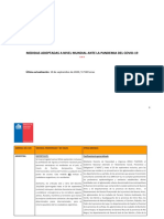 Medidas Adoptadas A Nivel Mundial Ante La Pandemia Del Covid 19 PDF