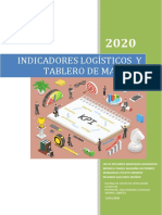 Indicadores logísticos y tablero de mandos 2020