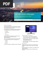 SICAM Device Manager - Profile