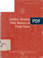 Analisis Struktur & Nilai Budaya Dalam Panji Sekar 1995 PDF