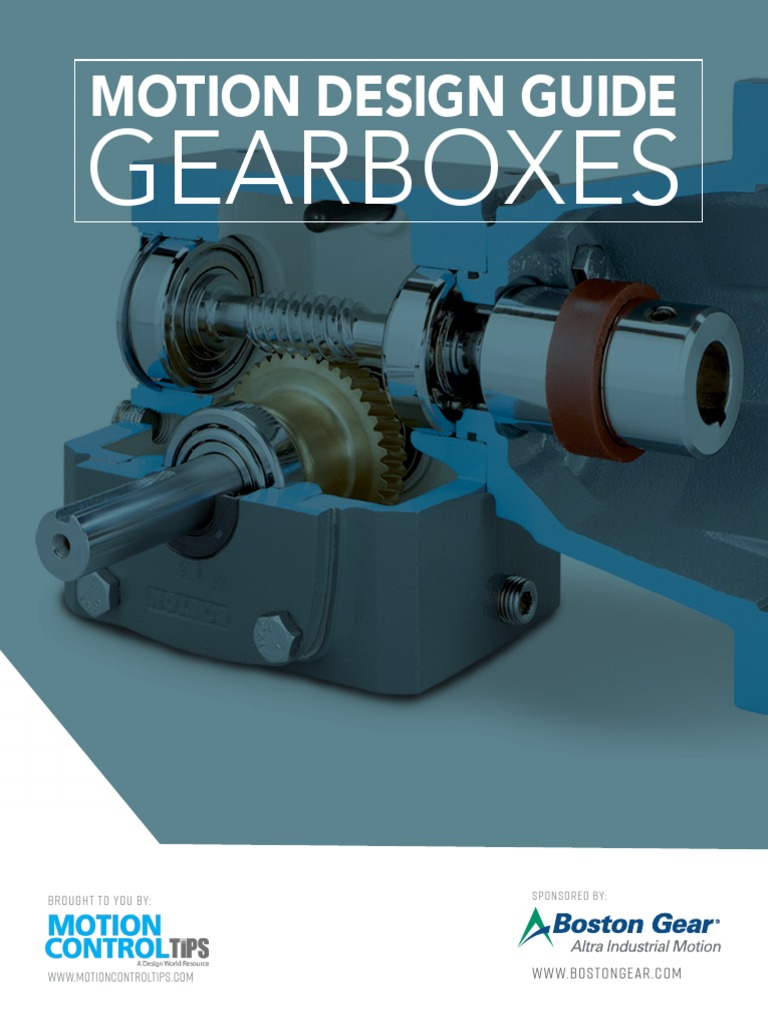 Gearboxes Design Guide PDF | PDF | Gear | Transmission (Mechanics)