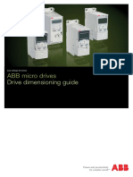 ABB Micro Drives: Drive Dimensioning Guide