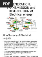 Electricity Generation and Distribution Process | PDF | Electric Power ...