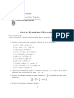 Guia 6 - Ecuaciones Diferenciales PDF