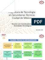 Presentación Asignatura de Tecnología en STCDMX
