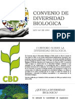 Diapositivas Convenio de Diversidad Biologica