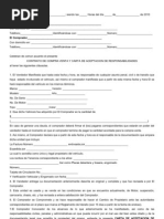 Carta responsiva y compra venta vehiculo  Business