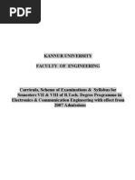 Download ece syllabus s7 kannur university by gokulnrnnk SN47714096 doc pdf