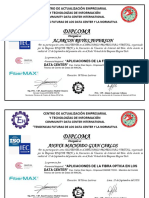 Diploma de Seminario Fibra Optica DC Telecomunicaciones PDF