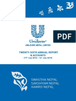 Swastha Nepal Sakshyam Nepal Hamro Nepal: Twenty-Sixth Annual Report & Accounts