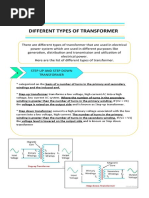 Types of Transformer