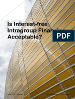 Is Interest-Free Intragroup Financing Acceptable?: Smart Decisions. Lasting Value. Audit / Tax / Advisory